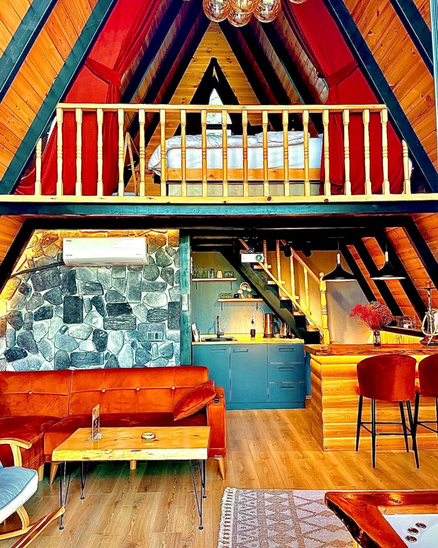 Mirana Bungalov Villa Çamlıhemşin Habitación foto